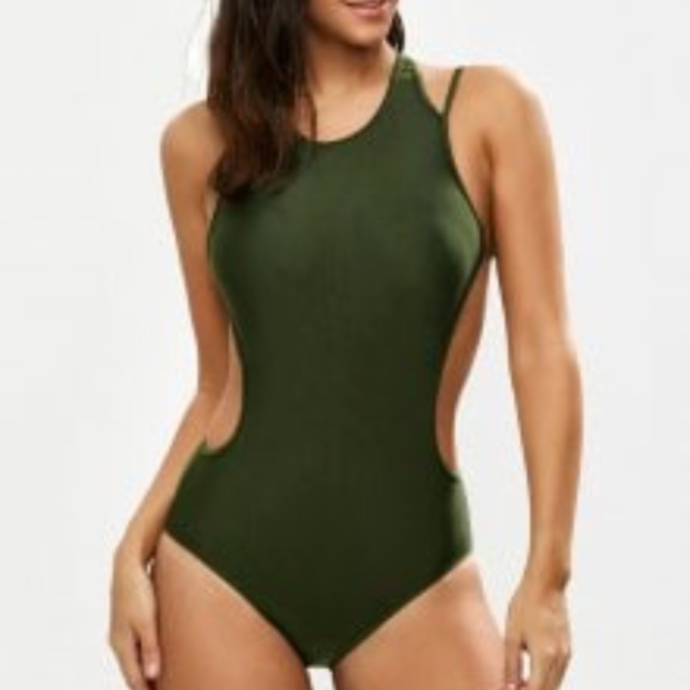 Strappy Backless one piece